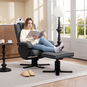 Homcom Rocker Swivel Recliner Chair - Image 1 of 7