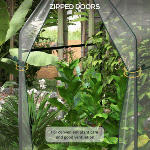 Outsunny Tomato Greenhouse w/ 2 Doors - Image 5 of 8