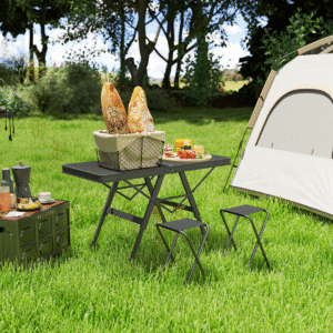 Outsunny 3ft Folding Camping Table - Image 1 of 7
