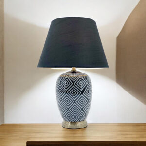 MSL 41cm Traditional Lamp and Shade - Image 1 of 6
