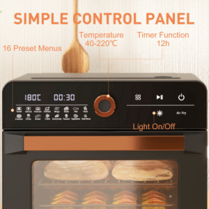 Homcom Mini Oven with 17 Presets 1400W - Image 7 of 8