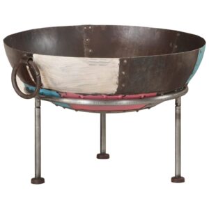 vidaXL Fire Pit 55x55x38cm Iron - Image 1 of 5