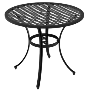 Outsunny Cast Aluminium Bistro Table - Image 8 of 8