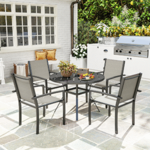 Outsunny 5 Piece Garden Furniture Set - Image 1 of 7