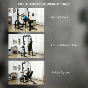 Sportnow Smith Machine Power Rack - Image 3 of 7