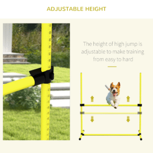 PawHut 4pc Dog Agility Training Equipment PawHut 4pc Dog Agility Training Equipment - Image 3 of 7