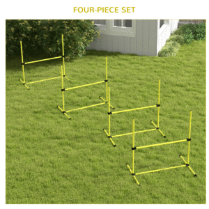 PawHut 4pc Dog Agility Training Equipment PawHut 4pc Dog Agility Training Equipment - Image 4 of 7