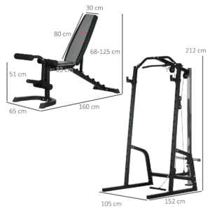 Sportnow Smith Machine Power Rack - Image 5 of 7