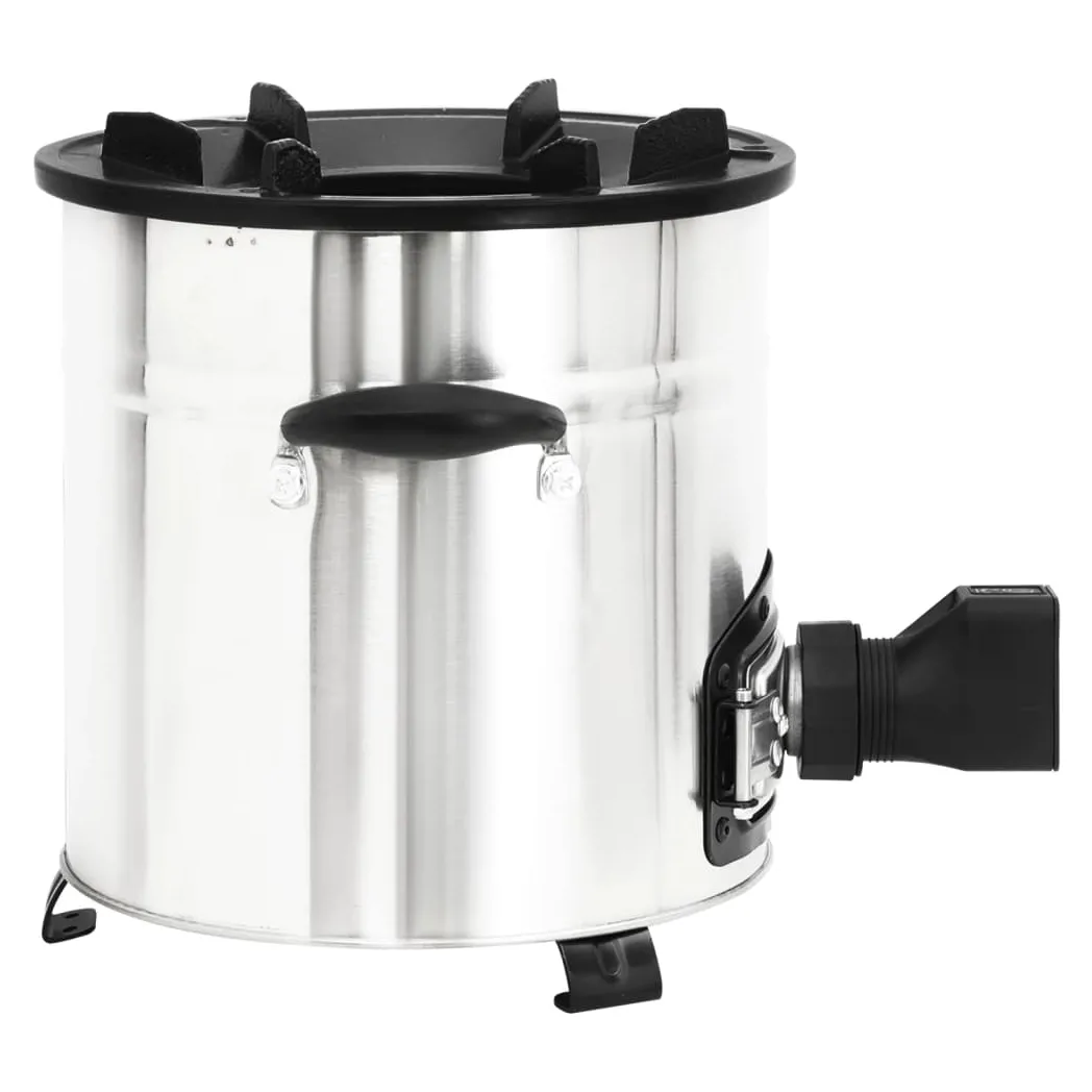 vidaXL Wood Stove w/ USB Fan S/Steel – Image 5 of 5 vidaXL Wood Stove w/ USB Fan S/Steel - Image 5 of 5