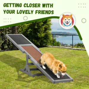 PawHut Wooden Pet Seesaw for Big Dogs PawHut Wooden Seesaw for Big Dogs - Image 5 of 8