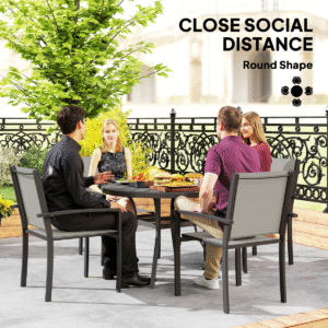 Outsunny 5 Piece Garden Furniture Set - Image 6 of 7