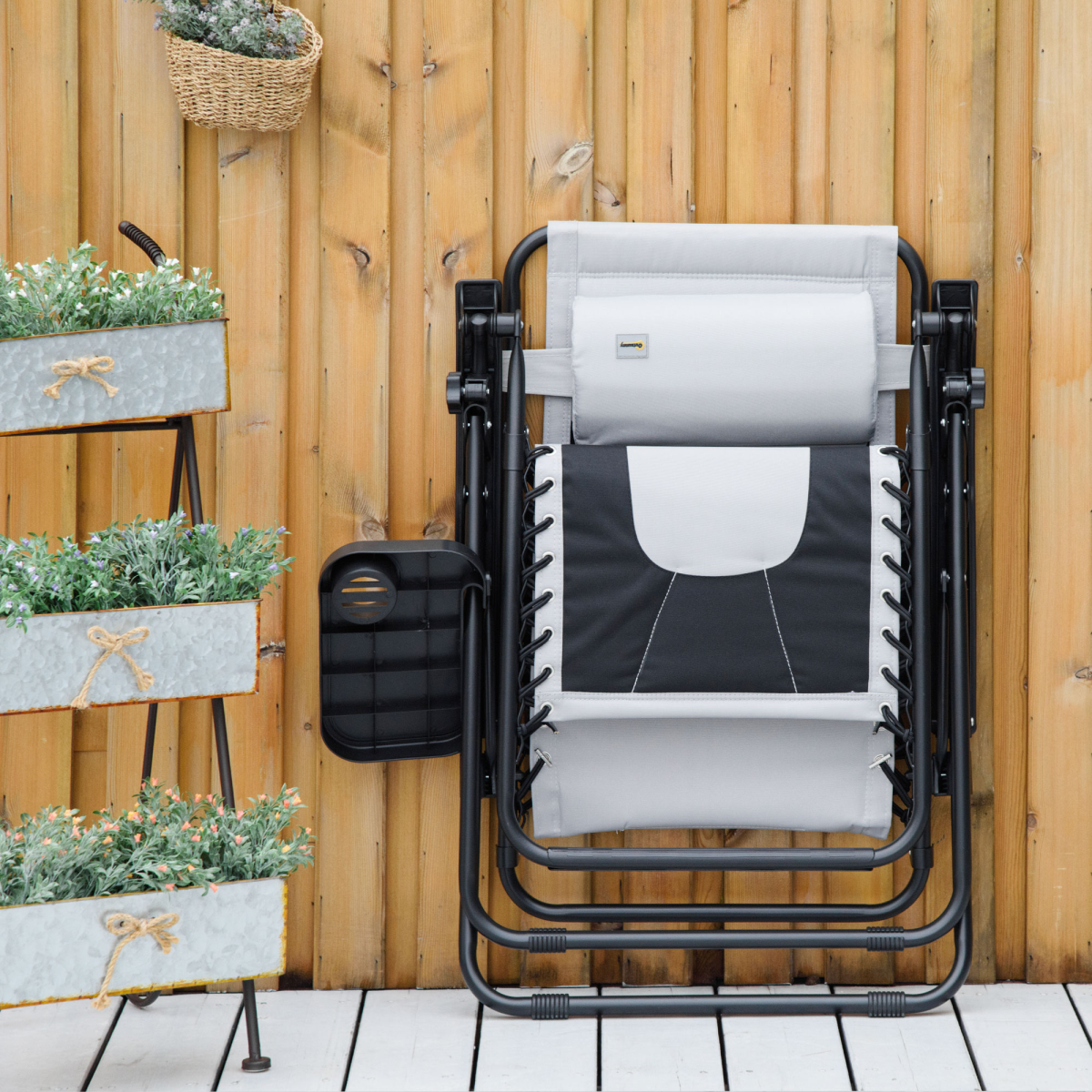 Outsunny Zero Gravity Folding Recliner – Image 6 of 8 Outsunny Zero Gravity Folding Recliner - Image 6 of 8