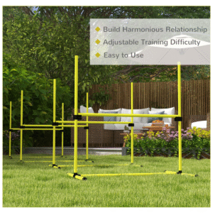 PawHut 4pc Dog Agility Training Equipment PawHut 4pc Dog Agility Training Equipment - Image 7 of 7