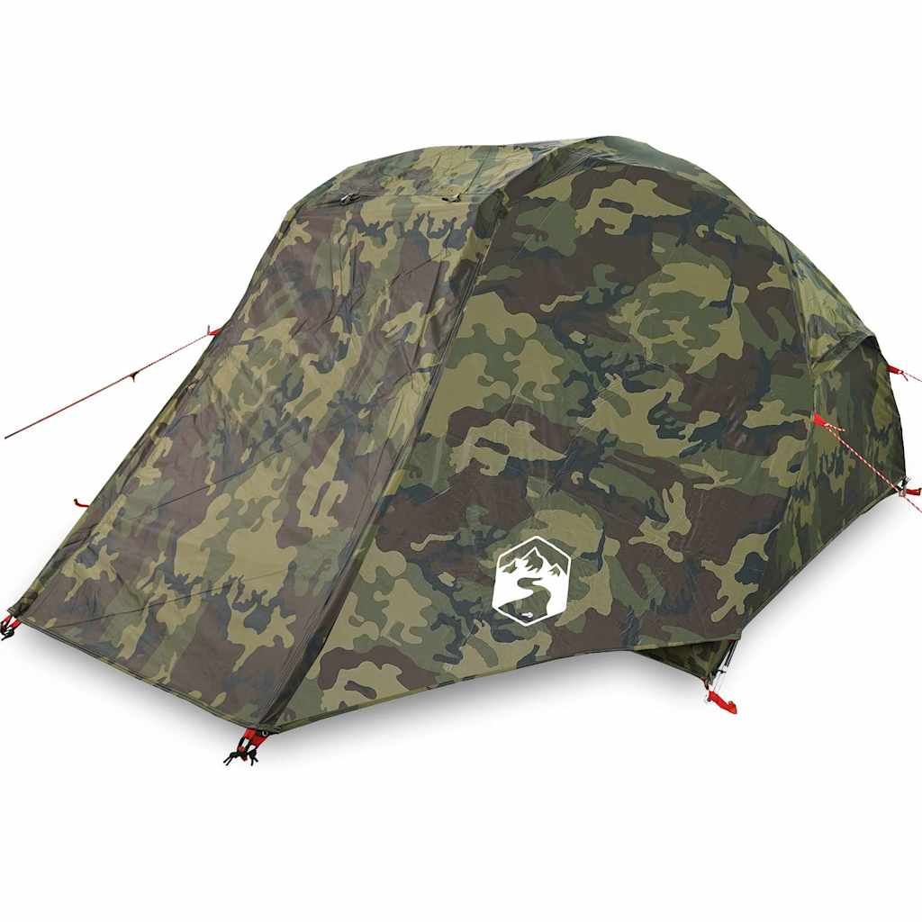 vidaXL 3-Person Fishing Tent, Camouflage – Image 2 of 4 vidaXL 3-Person Fishing Tent, Camouflage - Image 2 of 4
