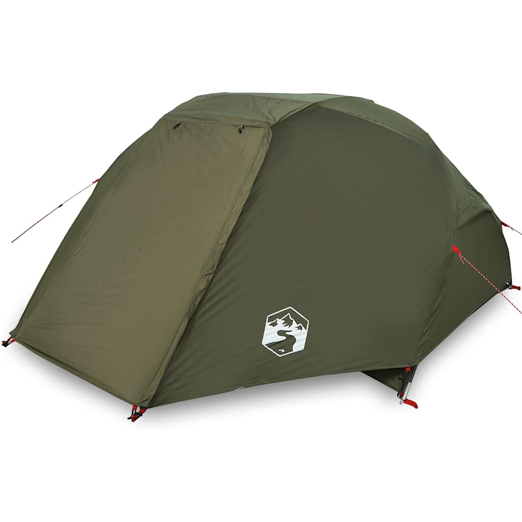 vidaXL 5-Person Fishing Tent, Olive Green – Image 2 of 4 vidaXL 5-Person Fishing Tent, Olive Green - Image 2 of 4