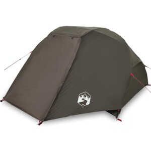 vidaXL Fishing Tent 5 Person Brown vidaXL 5-Person Fishing Tent, Brown - Image 2 of 4