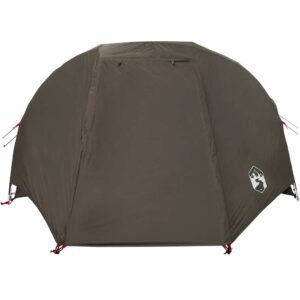 vidaXL Fishing Tent 5 Person Brown vidaXL 5-Person Fishing Tent, Brown - Image 4 of 4