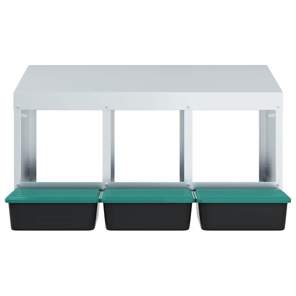 vidaXL Chicken Nesting Box 3 Compartments – Image 5 of 5 vidaXL Chicken Nesting Box 3 Compartments - Image 5 of 5