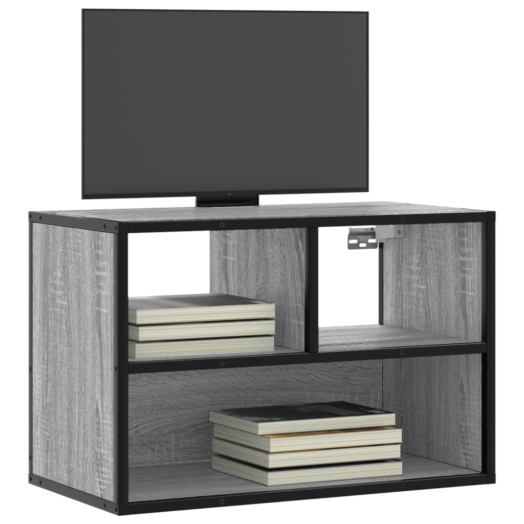 vidaXL TV Cabinet Grey Sonoma 60x31x39.5cm – Image 5 of 5 vidaXL TV Cabinet Grey Sonoma 60x31x39.5cm - Image 5 of 5