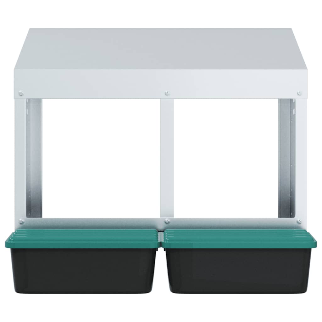 vidaXL Chicken Nesting Box 2 Compartments – Image 5 of 5 vidaXL Chicken Nesting Box 2 Compartments - Image 5 of 5