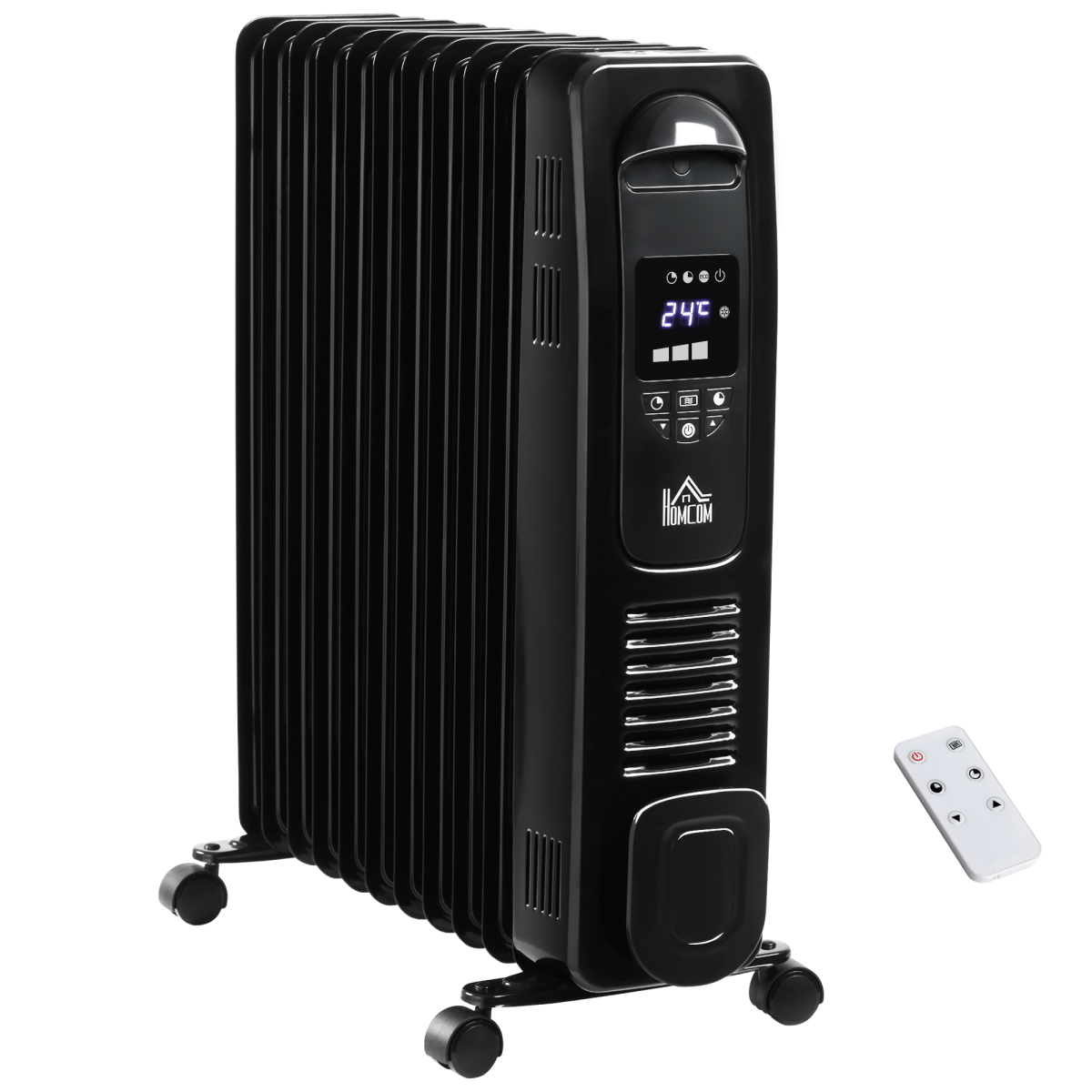 Homcom 2720W Digital Oil Filled Radiator – Image 6 of 8 Homcom 2720W Digital Oil Filled Radiator - Image 6 of 8