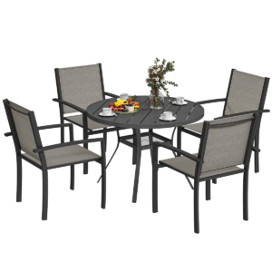 Outsunny 5 Piece Garden Furniture Set - Image 2 of 7