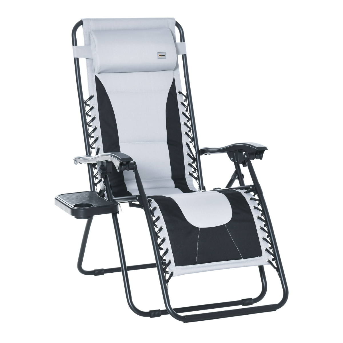 Outsunny Zero Gravity Folding Recliner – Image 8 of 8 Outsunny Zero Gravity Folding Recliner - Image 8 of 8