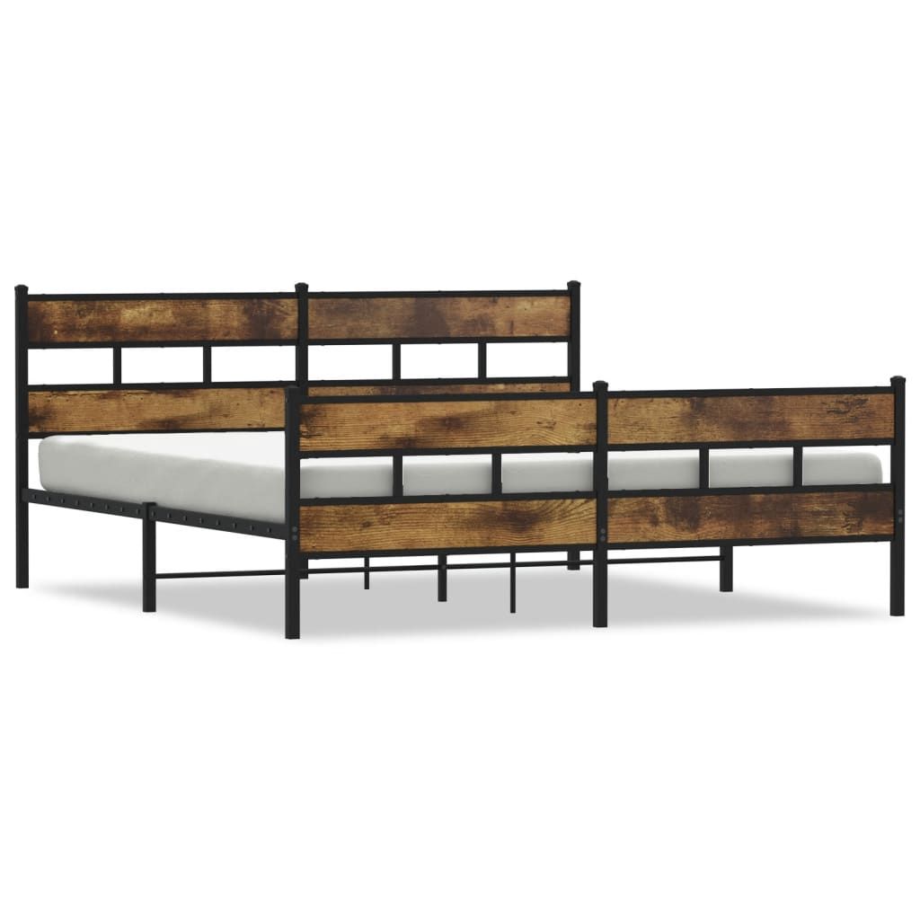 vidaXL Metal Bed Frame Super King without Mattress – Image 2 of 5 vidaXL Metal Bed Frame Super King without Mattress - Image 2 of 5