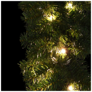 vidaXL Christmas Garland w/ LED Lights vidaXL Christmas Garland w/ LED Lights - Image 5 of 5