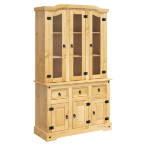 vidaXL Highboard Solid Mexican Pine Wood - Image 2 of 5