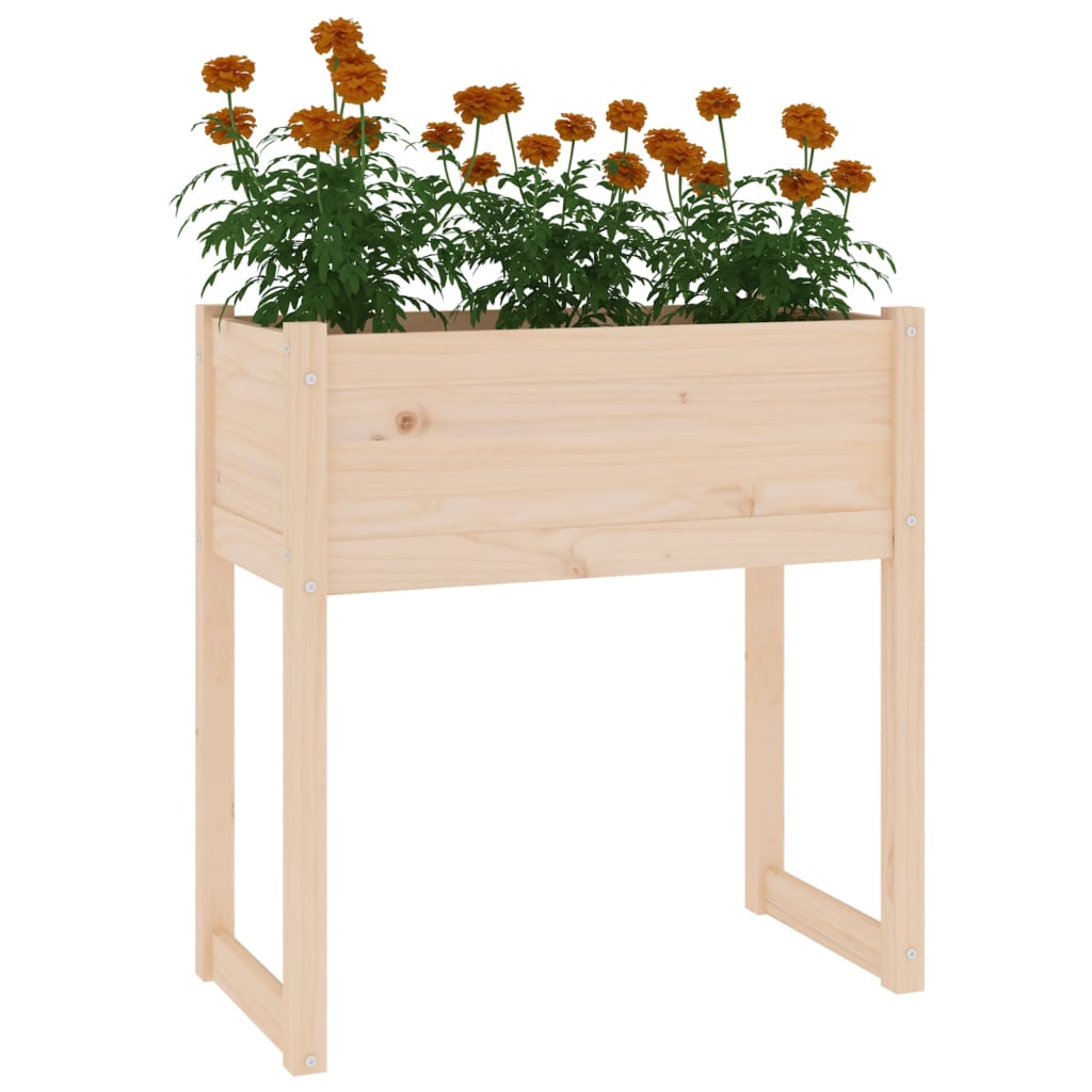 vidaXL Planter 78x40x81cm Solid Pine Wood – Image 4 of 5 vidaXL Planter 78x40x81cm Solid Pine Wood - Image 4 of 5