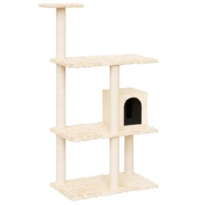vidaXL Cat Tree w/ Sisal Scratching Posts – Image 2 of 5