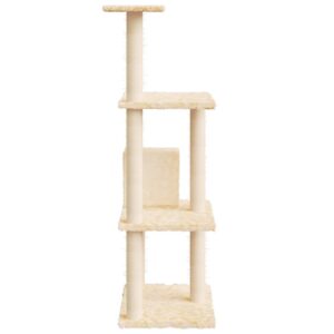 vidaXL Cat Tree w/ Sisal Scratching Posts – Image 4 of 5