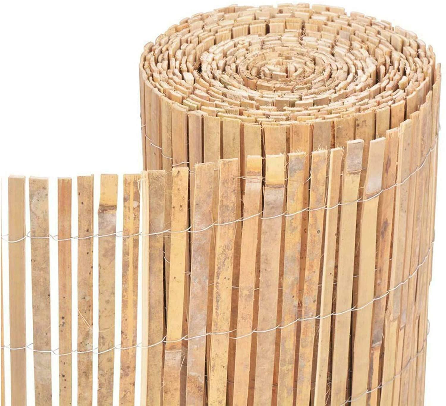 Bamboo Slatted Fence 1.5m X 4m – Image 4 of 7 Bamboo Slatted Fence 1.5m X 4m - Image 4 of 7