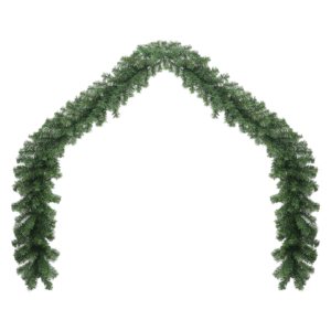 vidaXL Christmas Garland w/ LED Lights vidaXL Christmas Garland w/ LED Lights - Image 2 of 5