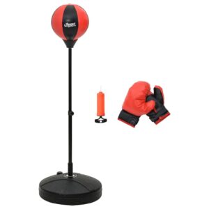 vidaXL Punching Ball Set w/ Gloves - Image 2 of 5