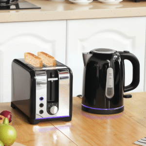 Homcom Rapid Boil Jug Kettle & Toaster Set – Image 1 of 7
