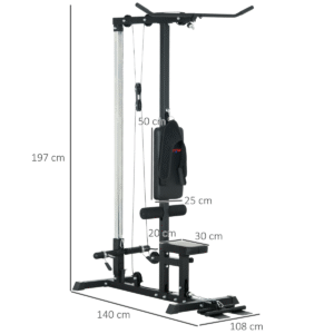 Sportnow Multi Gym Pull Up Station & Power Cage Sportnow Multi Gym Pull Up Station & Power Cage - Image 2 of 7