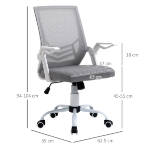 Vinsetto Mesh Swivel Office Chair Vinsetto Mesh Swivel Office Chair - Image 2 of 8