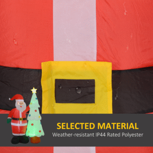 Outsunny 7ft Christmas Inflatable Santa Claus & Tree Outsunny 7ft Inflatable Santa Claus & Christmas Tree - Image 4 of 8