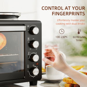 Homcom 28L Countertop Toaster Oven with 2 Hot Plates Homcom 28L Toaster Oven w/ 2 Hot Plates - Image 5 of 8