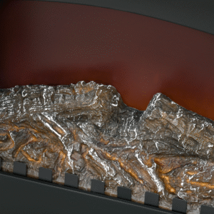 Homcom Electric Fireplace LED Flame Effect - Image 6 of 8