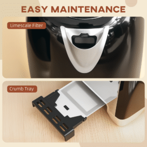 Homcom Rapid Boil Jug Kettle & Toaster Set – Image 6 of 7