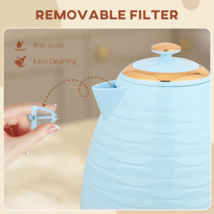 Homcom Electric Kettle, Fast Boil, 1.7L, 3kW - Image 7 of 7