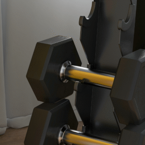 Sportnow 5-Tier Dumbbell Rack Stand - Image 7 of 8