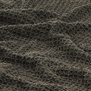 vidaXL Throw Cotton 125x150cm vidaXL Throw Cotton 125x150cm, anthracite - Image 3 of 5