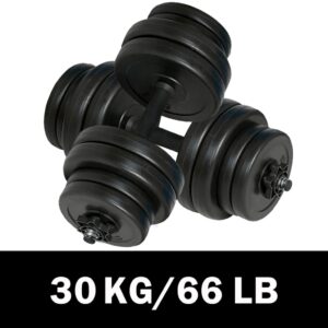 vidaXL Dumbbells 2x15 kg vidaXL Dumbbell Set 2 x 15kg - Image 1 of 5
