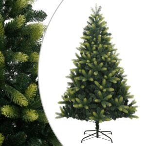 vidaXL Artificial Hinged Christmas Tree w/ Stand, 150 cm - Image 1 of 1