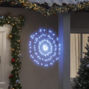 vidaXL Christmas Starburst Light 140 LEDs, Cold White, Quantity 1 - Image 1 of 1