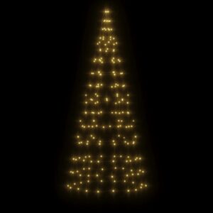 vidaXL Christmas Tree Light on Flagpole 200 LEDs - Image 3 of 5